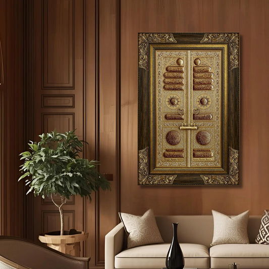 تابلوه باب الكعبة فريم حفر