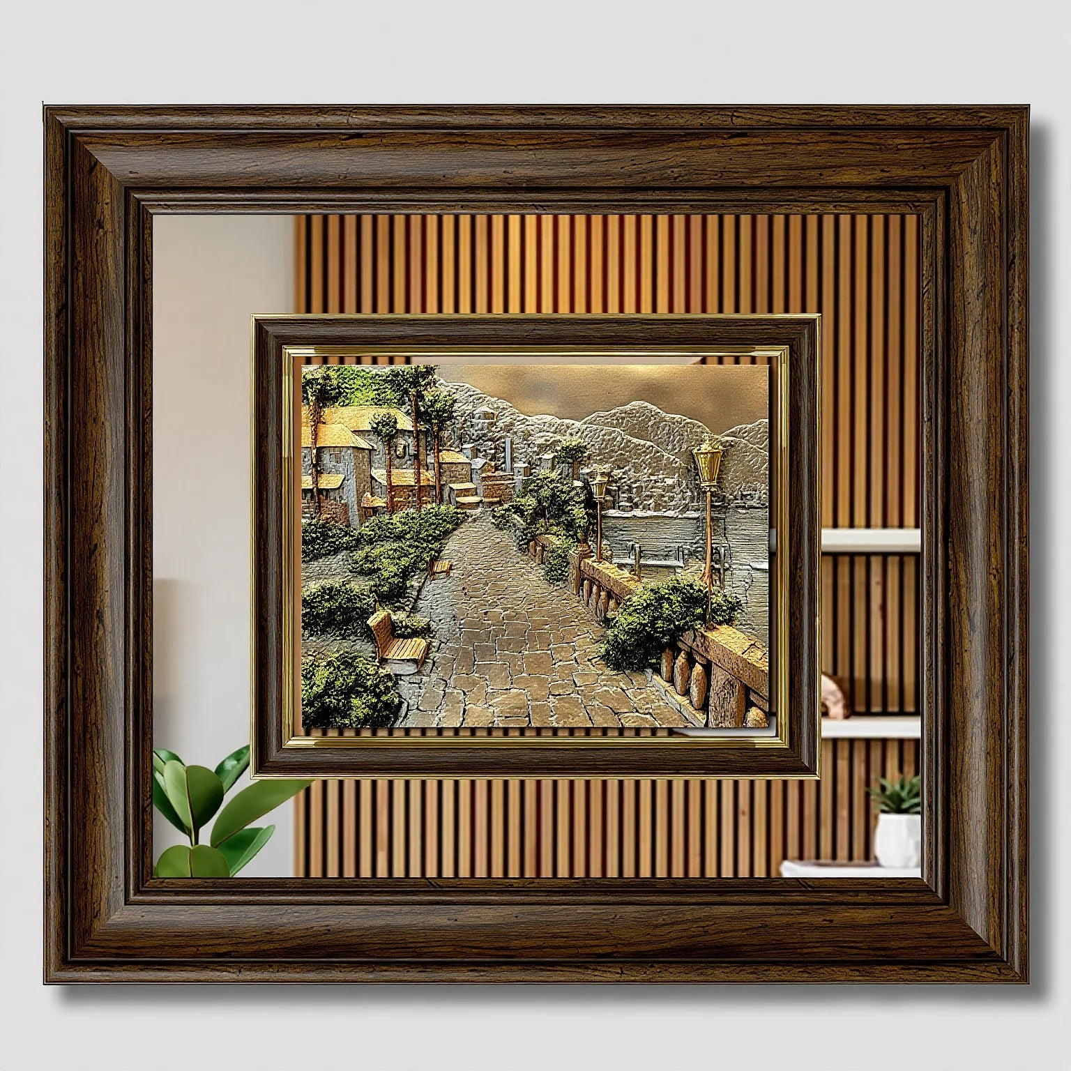 منظر طبيعي بارز - كورنيش بحري - بني - Azizi Design - عزيزي ديزين