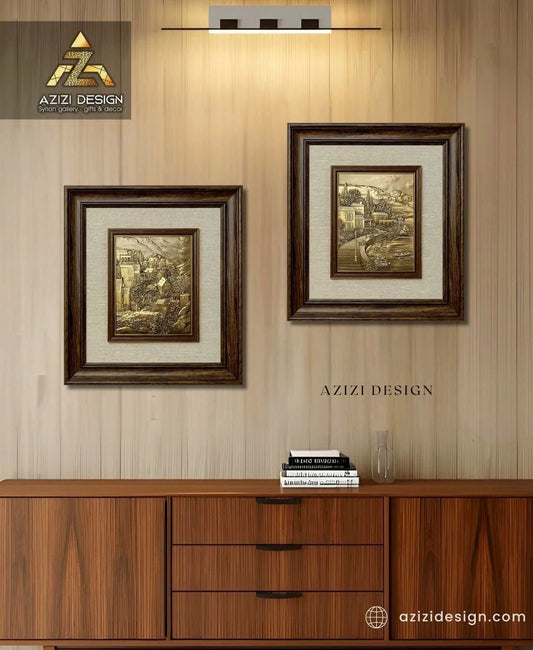 منظر طبيعي بارز - قرية - بني - Azizi Design - عزيزي ديزين